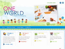 Tablet Screenshot of preschoolreno.com
